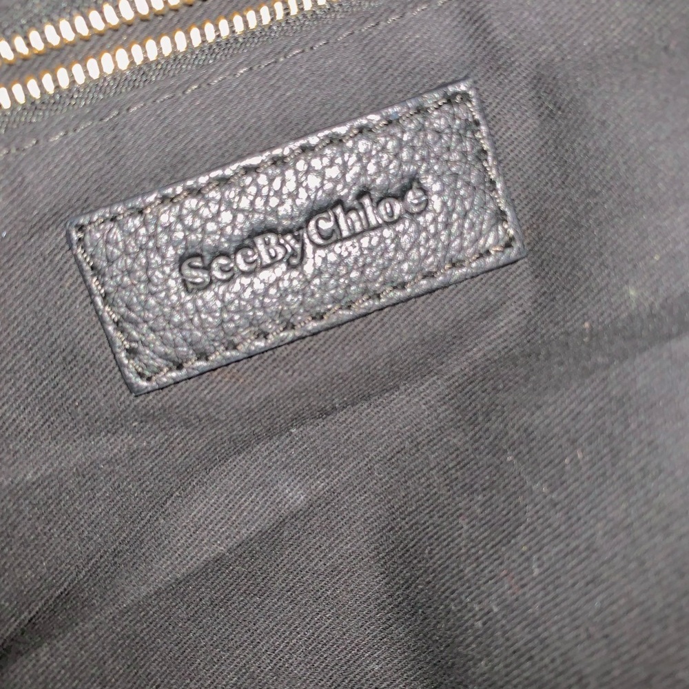 💯 Authentic See by Chloé- Joan Tassel Shoulder Bag - Picture 12 of 14